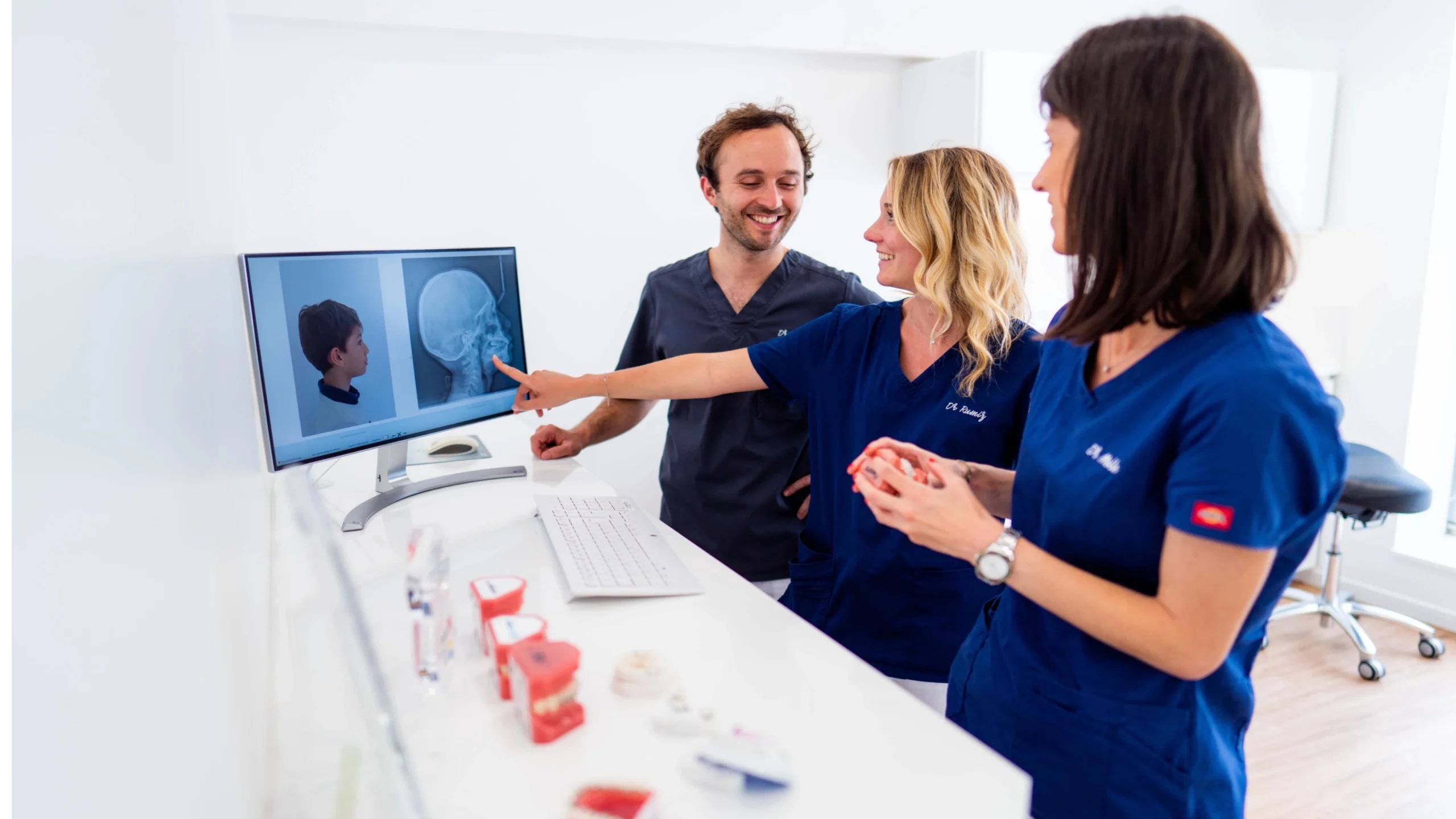 equipe docteur rumiz cabinet orthochamp reims